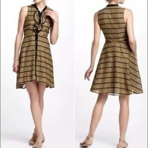 Anthropologie Bubble Bands Button Up